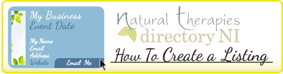How To Listing Natural Therapies Directory NI