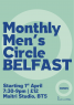 Maitri Studio, Belfast, Mike Ditchfield, men's circle, breathwork, monthly workshop